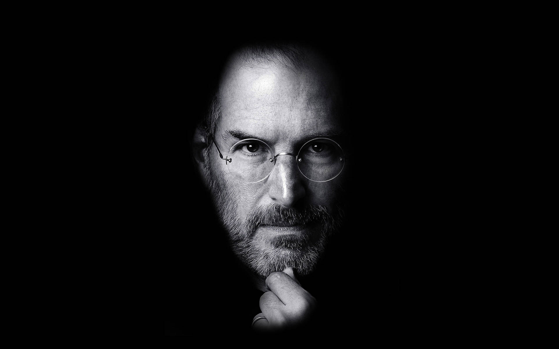 Download Face Of Apple Steve Jobs Wallpaper | Wallpapers.com